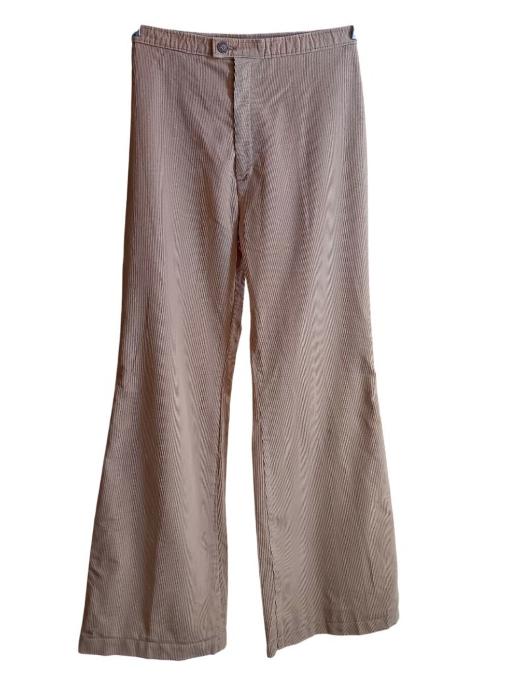 Levis True Vintage Corduroy Bellbottom 7 25x31 1970's Flare Jeans/Pants Beige